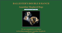 Desktop Screenshot of anatolianshepherd.cc